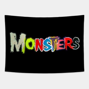 Famous Monsters Tapestry