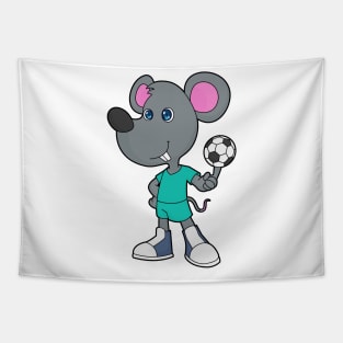 Mouse Soccer player Soccer Tapestry