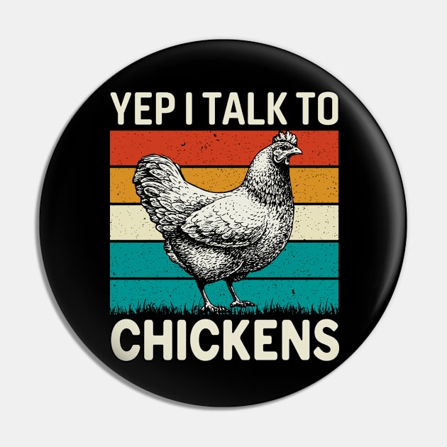 yep i talk to chickens Pin by MichelAdam