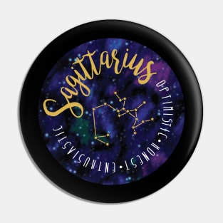 Sagittarius Zodiac Pin