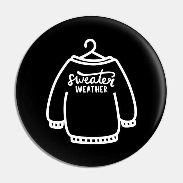 Sweater Weather Pin by TheMoodyDecor