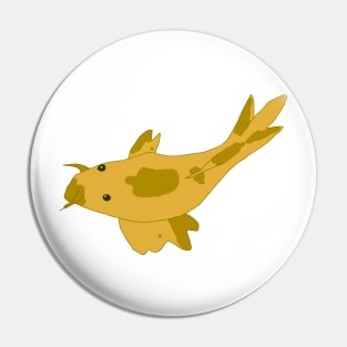 Yellow Catfish Pin