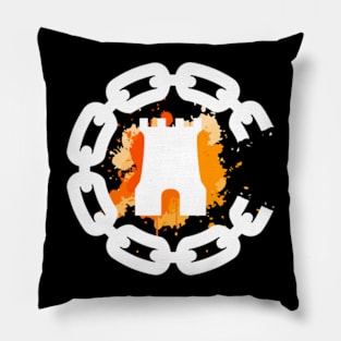 Chain Bordertown Pillow