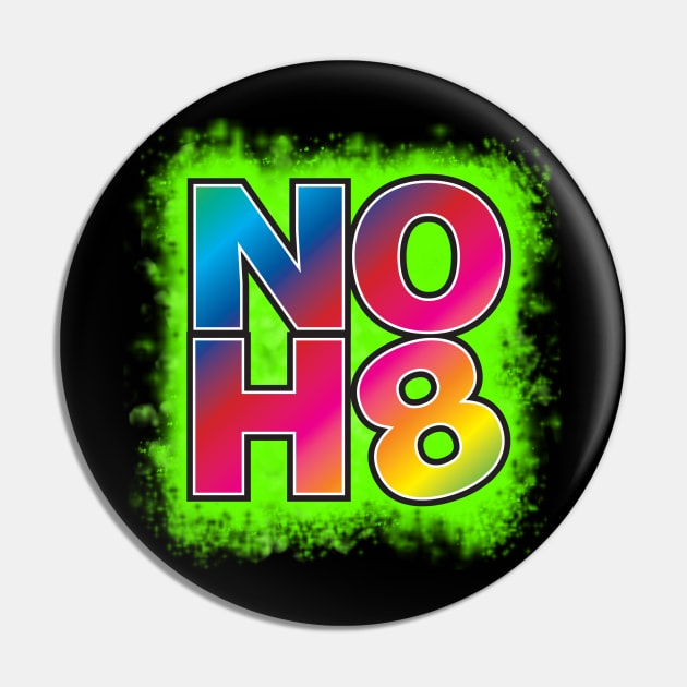 NO H8 Pin by WhatProductionsBobcaygeon