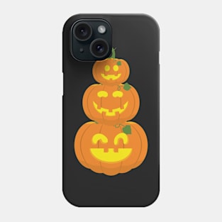 Cute Jack-O-Lantern Stack Phone Case