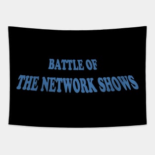 Battle of the Network Shows Logo Blue Tapestry