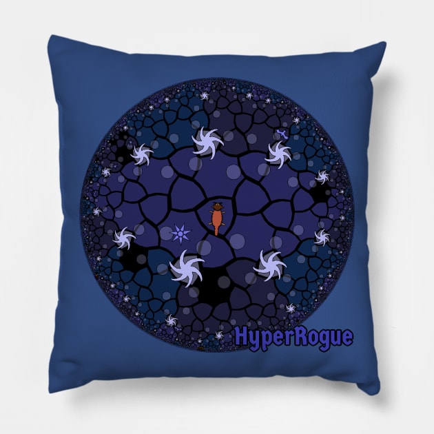 HyperRogue windy plains Pillow by zenorogue