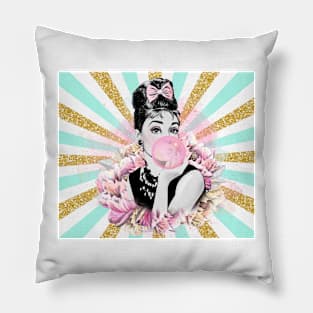 Bubblegum Princess Audrey Pillow