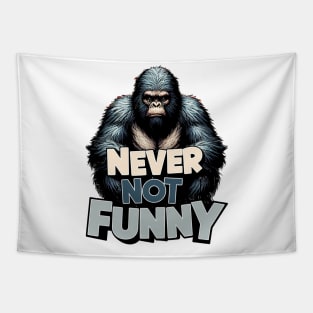 Gorilla - Never Not Funny Tapestry