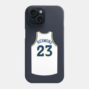 Mitch Richmond Golden State Jersey White Phone Case