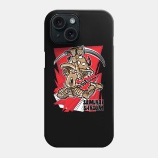 Samurai Shroom Attacks Phone Case