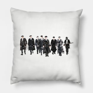 Peaky Blinders The Crew watercolour print Pillow