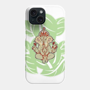 Ganesha Hindu God Worshipping Design Phone Case