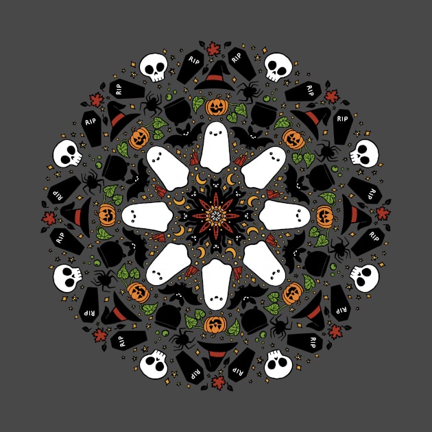 Halloween Mandala by mikaelak