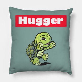 turtle hugger Pillow