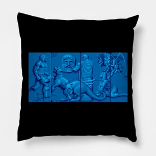 Altered frieze Pillow