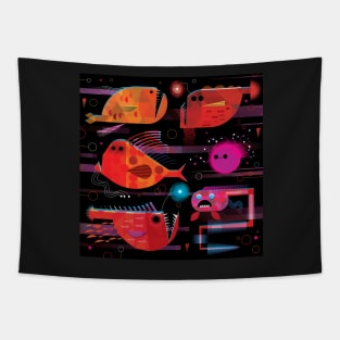 Abyssal Fish No.4 Tapestry