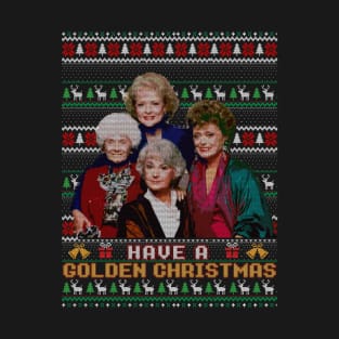 golden christmas T-Shirt