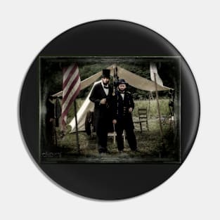 Lincoln and Grant Pin