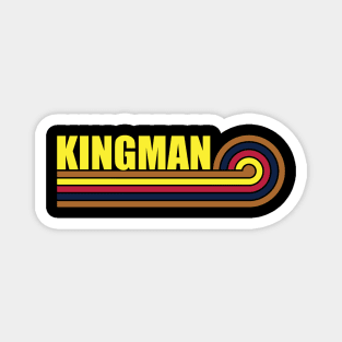 Kingman Arizona horizontal sunset 2 Magnet
