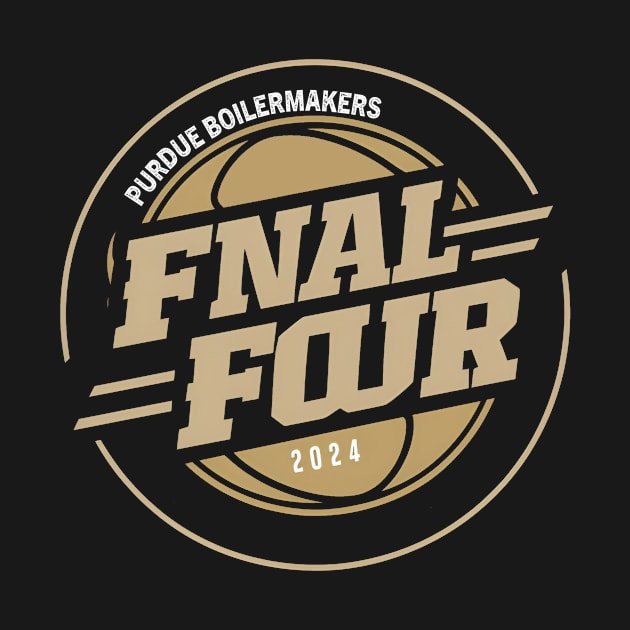 Purdue Boilermakers Final Four 2024 by YASSIN DESIGNER