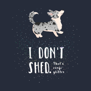 Corgi Glitter - Cardigan Welsh Corgi T-Shirt