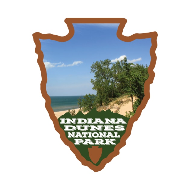 Indiana Dunes National Park arrowhead by nylebuss