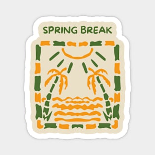 Spring Break Magnet