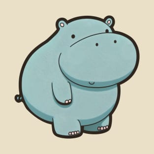 Hippopotamus with a very fat ass T-Shirt