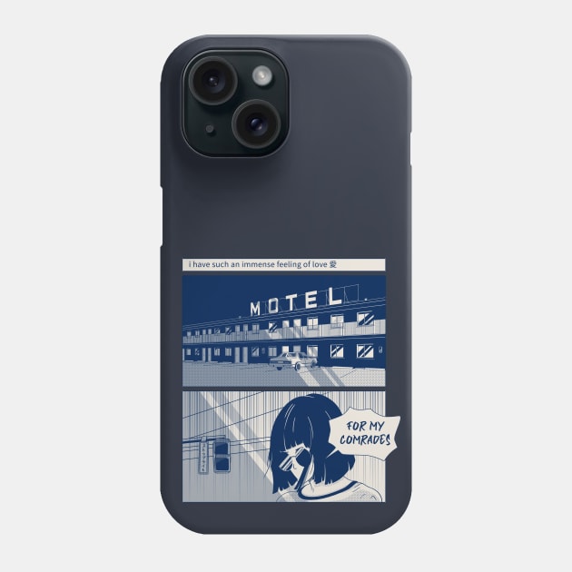 Love for my Comrades Phone Case by Sunshine&Revolt