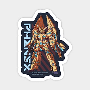 RX-0 Unicorn Gundam Phenex Front Magnet