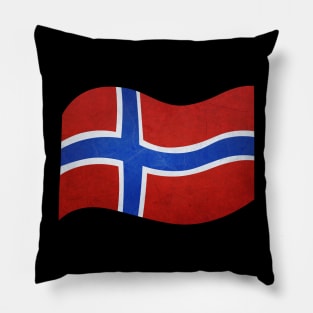 The flag of Norway Pillow