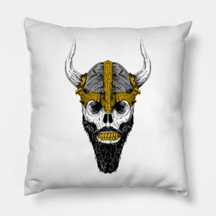 Viking Skull Pillow