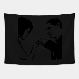 RESIST: Obama Fist Bump Tapestry