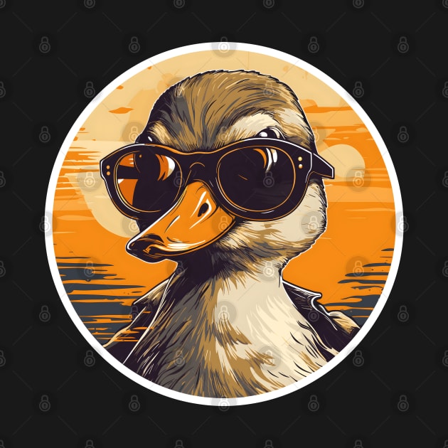 Duck with Sun Glasses by pako-valor