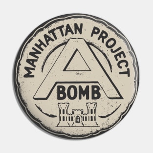 Manhattan Project Los Alamos, Nuclear WW2 Pin