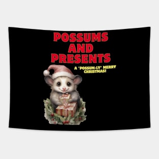 Possums and Presents Tapestry