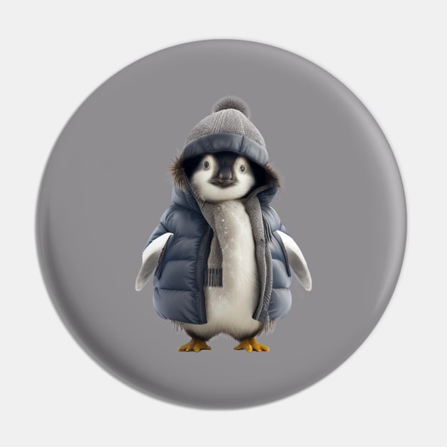 Baby Penguin Pin by About Passion