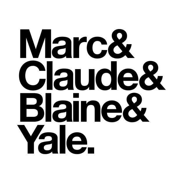 WED Fab Four - Marc Claude Blaine Yale by GoAwayGreen