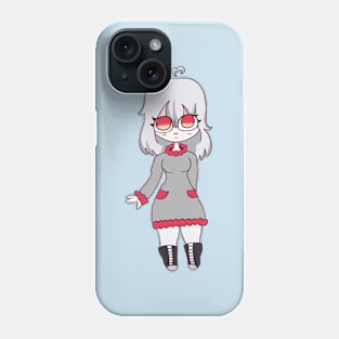 Cute Chibi Girl Mamoka Chan Phone Case