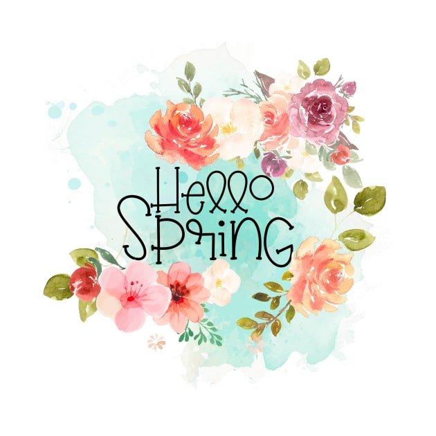 Hello Spring Art by Hastag Pos