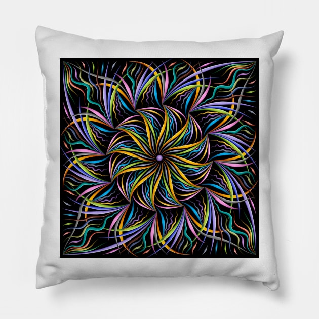 Melodious Twist Pillow by becky-titus