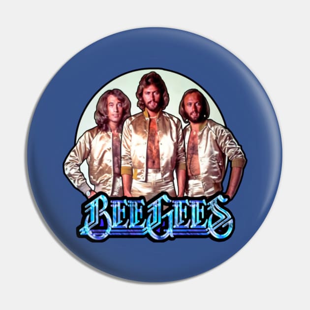 Blue disco Pin by The Jersey Rejects