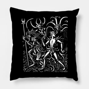 Medieval Daemon #14 Pillow