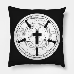 Luther Rose | Lutheran Church Pillow