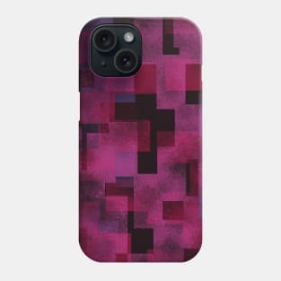 Abstract Purple and Black Phone Case