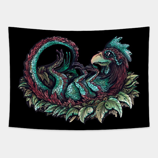 Nest Tapestry by HintermSpiegel