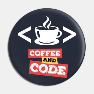 Coffee and Code Pin