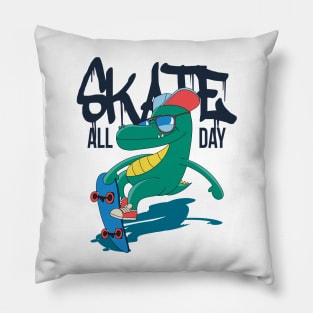 Skate dino Pillow