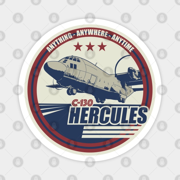 C130 Hercules Magnet by TCP